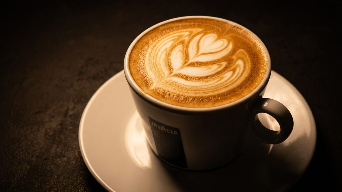 Lavazza espresso, pulled with intention