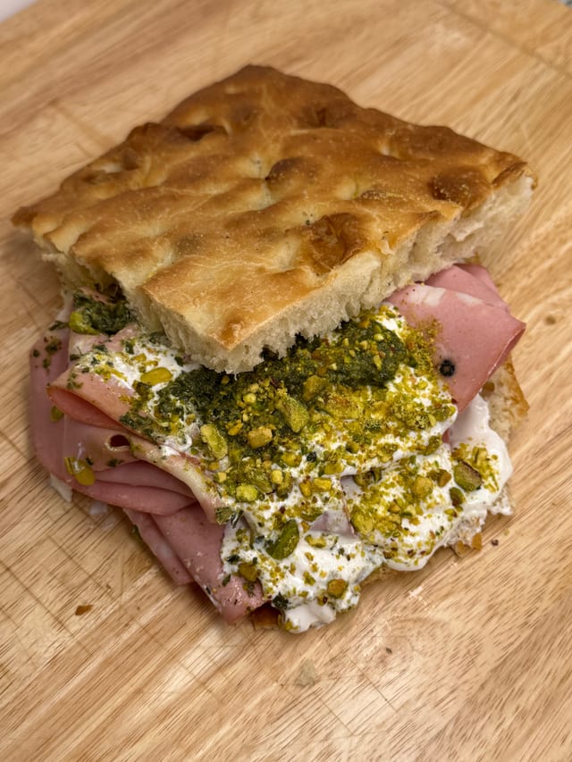Mortadella & Stracciatella.